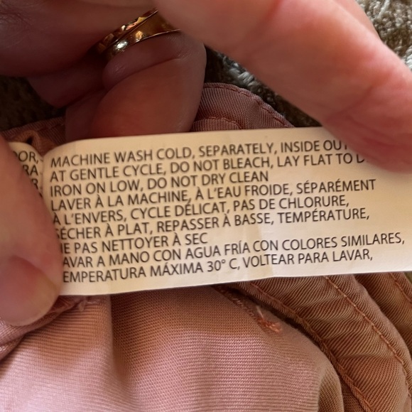 Dex Pink Cargo Pants Relaxed Fit, Size 1X - Picture 10 of 10